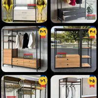 رگال لباس/قفسه کیف کفش/آویز رخت جاکفشی/مشاهده 50کد|بندرخت و رختآویز|اصفهان, شاهد|دیوار