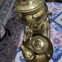 فروش سماور برنجی زغالی قدیمی