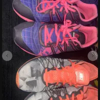 Nike Reebok bershka کتونی ۳ جفت