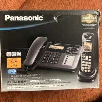 تلفن دو گوشی پاناسونیک در حد نو