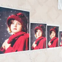 تابلو فرش چهره