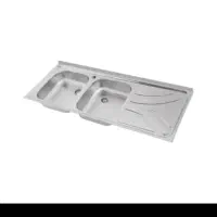 سینک استیل دو لگن نگین الماس