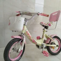 دوچرخه ۱۲دخترانه درحد صفر