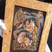 تابلو ضامن آهو|تابلو، نقاشی، عکس|رشت, استادسرا|دیوار