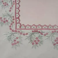 لحاف دونفره و دو بالش گلدوزی صورتی بسیارزیبا ونفیس|سرویس روتختی|تبریز, |دیوار