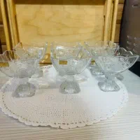 ظروف شیشه ای و گیلاس خوری جامیوه ای بستنی خوری|ظروف سرو و پذیرایی|هشتگرد, هشتگرد قدیم|دیوار