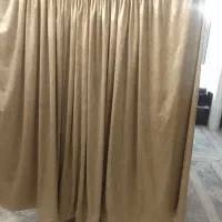 دو عددپرده پنجره یک متر در یک مترو ۶۰ رنگ بژ