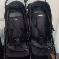 کالسکه دوقلو مکسی کوزی به همراه کریر مکسی کوزی|کالسکه و لوازم جانبی|اصفهان, آبشار|دیوار