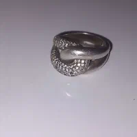 انگشتر نقره .کاشمر