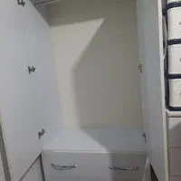 کمد دیواری دوتا گشو بزرگ ام دی اف در حد نو|جاکفشی، کمد، دراور|شهریار, شهرک وائین|دیوار