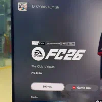 نصب بازی PS5.4  اکانتی و کپی خور FC 26|کنسول، بازی ویدئویی و آنلاین|گرگان, |دیوار