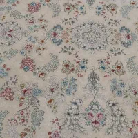 فرش گل برجسته