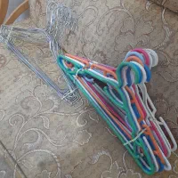 فروش چوب لباسی فلزی و پلاستیکی|بندرخت و رخت‌آویز|خرم‌آباد, |دیوار