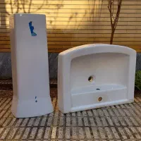 روشویی چینی پایه دار