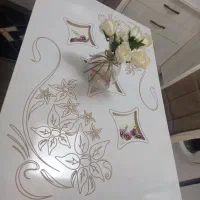 میز ناهارخوری MDF در حد نو|میز و صندلی غذاخوری|اردبیل, |دیوار