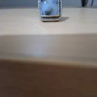 فروش انگشترنقره با سنگ شجر زیبا|جواهرات|رشت, گیل|دیوار