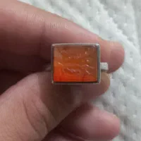 انگشتر خطی یمنی کهنه|جواهرات|قم, زاویه|دیوار