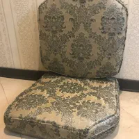 نشیمن از فوم محکم و روکش با پتینه نقره ای|صندلی و نیمکت|تهران, هروی|دیوار