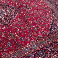 فرش۱۲ متری۱۲۰سال‌قدمت‌ بافت کاشان|فرش|اقبالیه, |دیوار