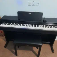 پیانو درحد نو یاماها ۱۰۵به رنگ مشکی|پیانو، کیبورد، آکاردئون|اهواز, فرهنگ شهر|دیوار