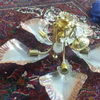 لوستر آب طلا۵شعله