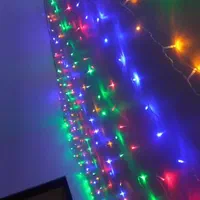 ریسه ال ای دی پرده ای|ریسه و چراغ تزئینی|قم, چهار مردان|دیوار