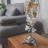 انگور کریستال اصلی با پایه برنز|مجسمه، تندیس، ماکت|کرمانشاه, |دیوار