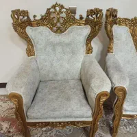 مبل سلطنتی هفت نفره|مبلمان خانگی و میز عسلی|کرمان, |دیوار