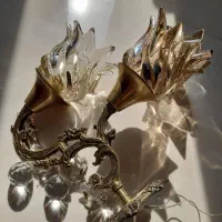 لوستر دیواری دیوارکوب  دیوار کوب برنز