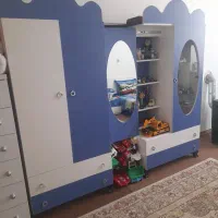 تخت و کمد کودک و نوجوان|تخت و سرویس خواب|شهرکرد, |دیوار