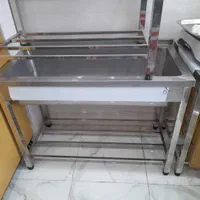 انواع میز کار و سینک در ابعاد مختلف|کافی‌شاپ و رستوران|اندیمشک, |دیوار