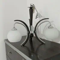 لوستر ۳ شاخه ۳ حالته|لوستر و چراغ آویز|اندیشه, اندیشه فاز ۱|دیوار