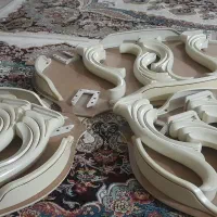 میز نهارخوری. میز عسلی. مبل ۷نفره. گنجه|میز و صندلی غذاخوری|مشهد, هفده شهریور|دیوار