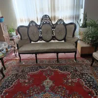 یک دست کامل ۹نفره چوب گردوـیک دست کامل ۶ نفره چوب|مبلمان خانگی و میز عسلی|شیراز, شهرک والفجر|دیوار