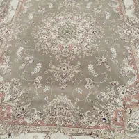 فروش دو عدد فرش ۱۲متری گردویی رنگ