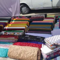 حراج انواع پارچه(مجلسی. لباسی. ملافی) خرده و عمده