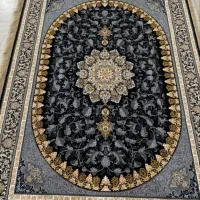 فرش ماهان ۱۲۰۰شانه نخ اکرولیک/کد۴۰۴۰طوسی|فرش|شیراز, لاله|دیوار