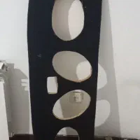 تاقچه بلندگو پژو مشکی MDF