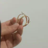 تاج النگو تک دست گوشواره طلاروس
