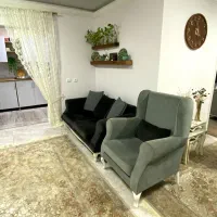 مبل ۷ نفره و میز عسلی|مبلمان خانگی و میز عسلی|رشت, نیروی دریایی|دیوار