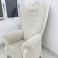 مبل تک نفره شاه نشین|مبلمان خانگی و میز عسلی|دوگنبدان, |دیوار