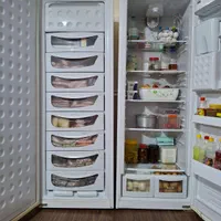 فروش یخچال فریزر دو قلو بدون برفک الکترواستیل|یخچال و فریزر|شاهین‌شهر, خانه کارگر|دیوار