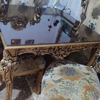 مبل سلطنتی فاخر بامیز ومیزناهارخوری|مبلمان خانگی و میز عسلی|قم, بنیاد|دیوار