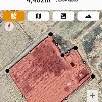 معاوضه زمین کشاورزی دوردیوار۴۵۰۰متر