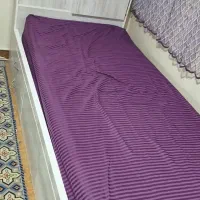 تخت خواب یکنفره کشو دار و جا دار