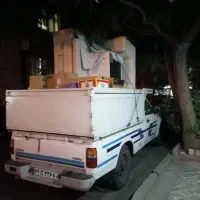 نیسان بار وانت تلفنی حمل بار کارگر