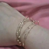 النگوی مفتولی 3عدد....پلاک طرح آوا|جواهرات|بجنورد, |دیوار