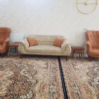 مبل نیم ست ۴ نفره|مبلمان خانگی و میز عسلی|کرمانشاه, |دیوار
