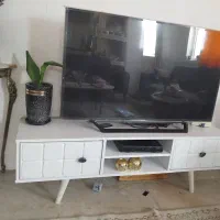 جا کفشی و میز تلویزیون سفید ست|جاکفشی، کمد، دراور|بندر ماهشهر, |دیوار