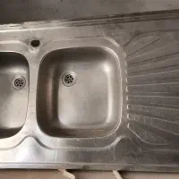 دو عدد سینک ظرفشویی تک و دوقلو